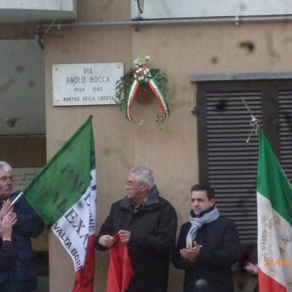 ricordati a Rivalta Bormida i partigiani fucilati “Paolo Bocca” e “Alexander”