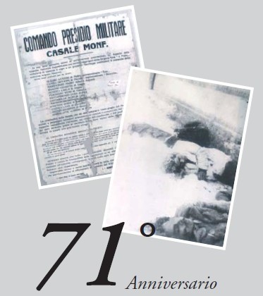 sabato 23 gennaio si ricorda a Casale Monferrato l’eccidio della “Banda Tom”